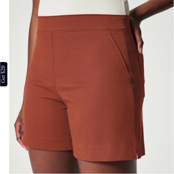 Spanx On The Go 6” Shorts Bronze Glow - Picture 2 of 9